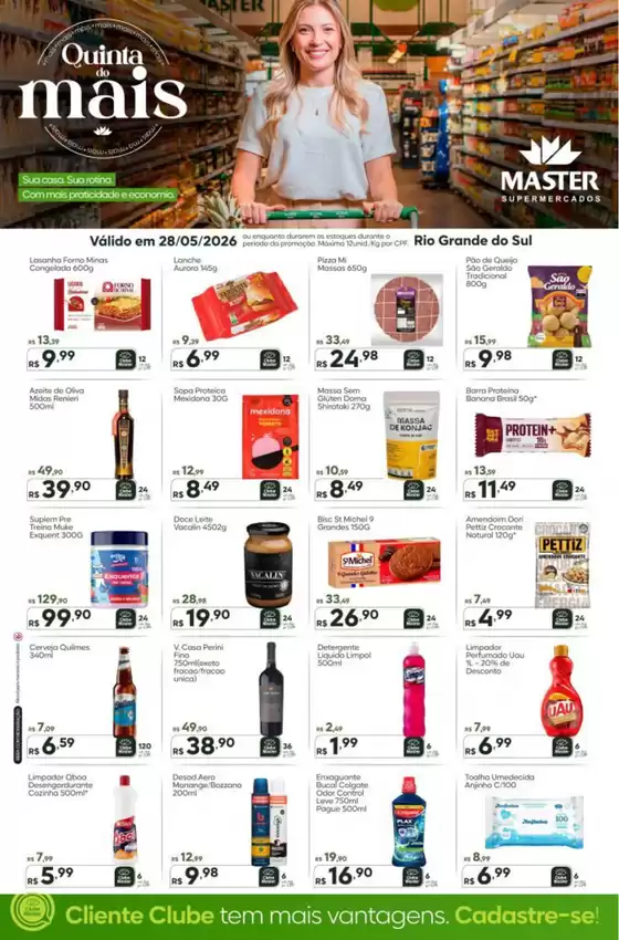 Catálogo Master Supermercados | Quinta do mais RS | 2026-05-28T00:00:00.000Z - 2026-05-28T00:00:00.000Z