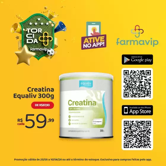 Catálogo Farmavip | Ótima oferta para caçadores de pechinchas | 2026-05-25T00:00:00.000Z - 2026-06-10T00:00:00.000Z