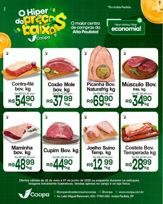 Catálogo Cocipa | Pechinchas e ofertas atuais | 2026-05-28T00:00:00.000Z - 2026-06-01T00:00:00.000Z