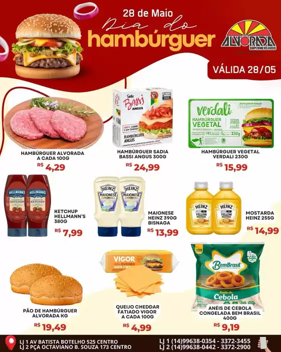 Catálogo Alvorada Supermercados | Melhores ofertas para todos os caçadores de pechinchas | 2026-05-28T00:00:00.000Z - 2026-05-28T00:00:00.000Z