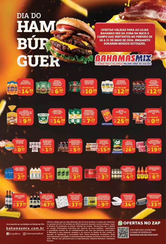 Catálogo Bahamas Mix | DIGITAL DIA DO HAMBURGUER BAHAMAS MIX ZM 28 A 31 05 | 2026-05-28T00:00:00.000Z - 2026-05-31T00:00:00.000Z