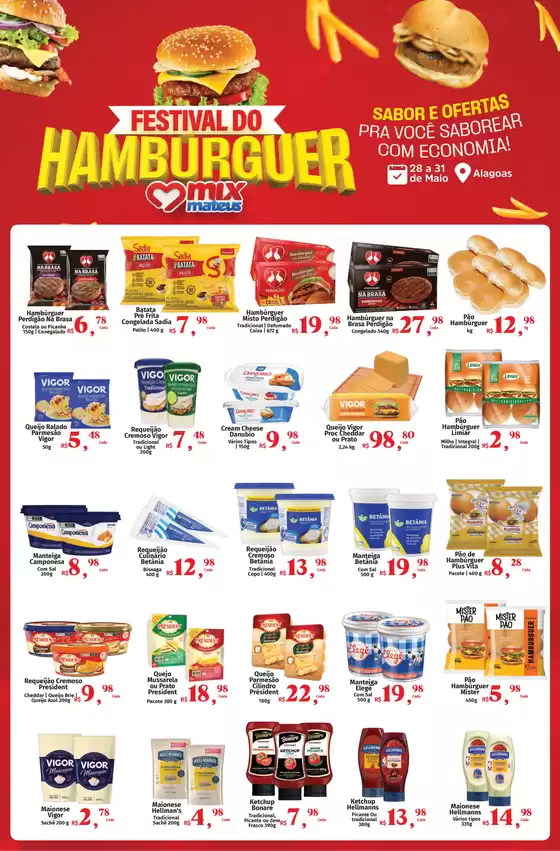Catálogo Supermercados Mateus | Festival do Hamburguer | 2026-05-28T00:00:00.000Z - 2026-05-31T00:00:00.000Z