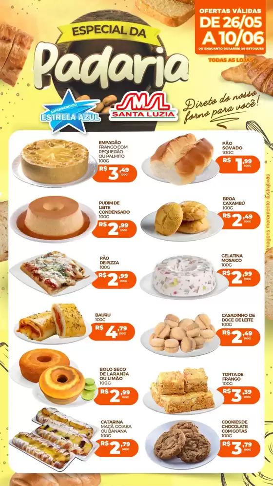 Catálogo Supermercado Estrela Azul | Pechinchas e ofertas atuais | 2026-05-26T00:00:00.000Z - 2026-06-10T00:00:00.000Z