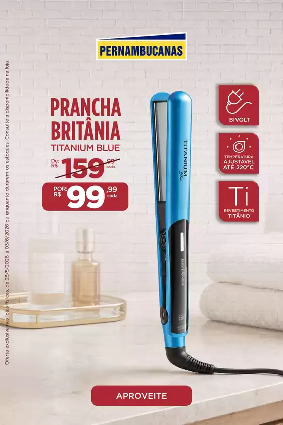 Catálogo Pernambucanas | Ofertas imperdível | 2026-05-28T00:00:00.000Z - 2026-06-03T00:00:00.000Z