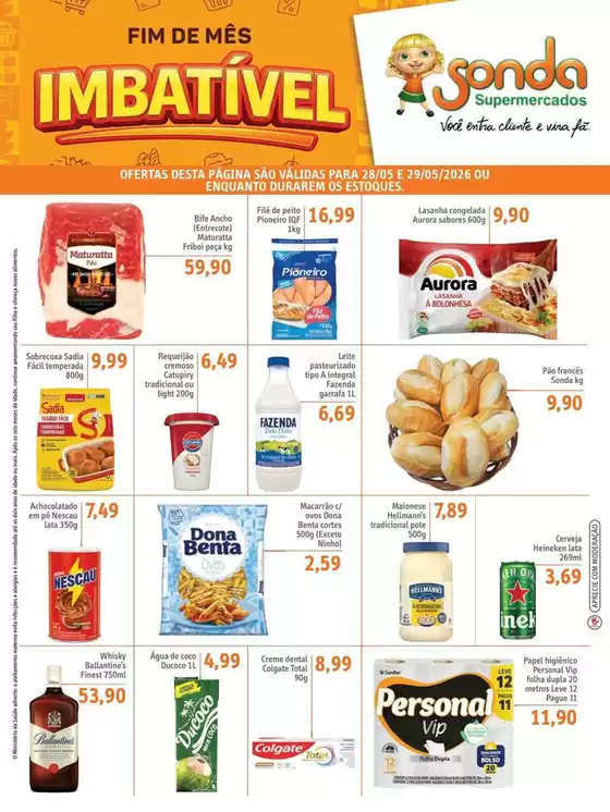 Catálogo Sonda Supermercados | Ofertas Sonda Supermercados | 2026-05-28T00:00:00.000Z - 2026-05-29T00:00:00.000Z