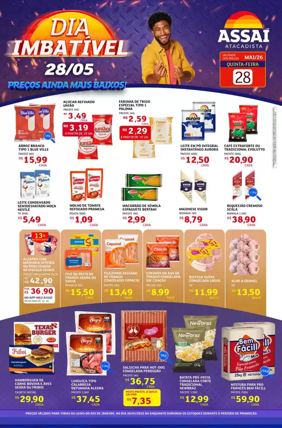 Catálogo Assaí Atacadista | Encarte Assaí Atacadista 46619 | 2026-05-28T00:00:00.000Z - 2026-05-28T00:00:00.000Z