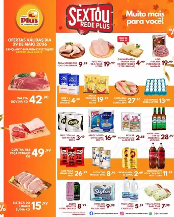 Catálogo Rede Plus Supermercados | SEXTOU | 2026-05-28T00:00:00.000Z - 2026-05-29T00:00:00.000Z