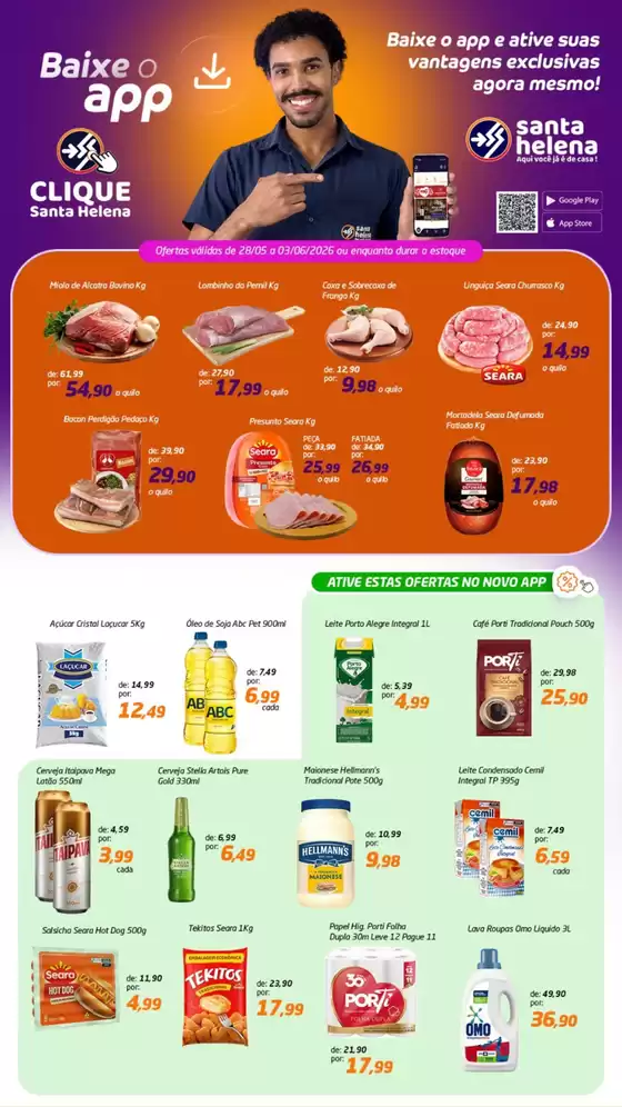 Catálogo Supermercados Santa Helena | Ofertas | 2026-05-28T00:00:00.000Z - 2026-06-03T00:00:00.000Z