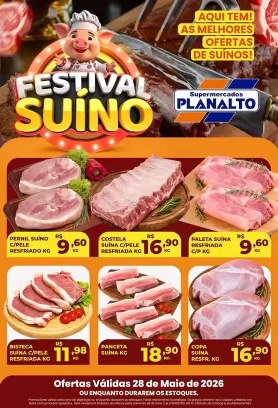 Catálogo Supermercados Planalto | Festival de Suínos | 2026-05-28T00:00:00.000Z - 2026-05-28T00:00:00.000Z