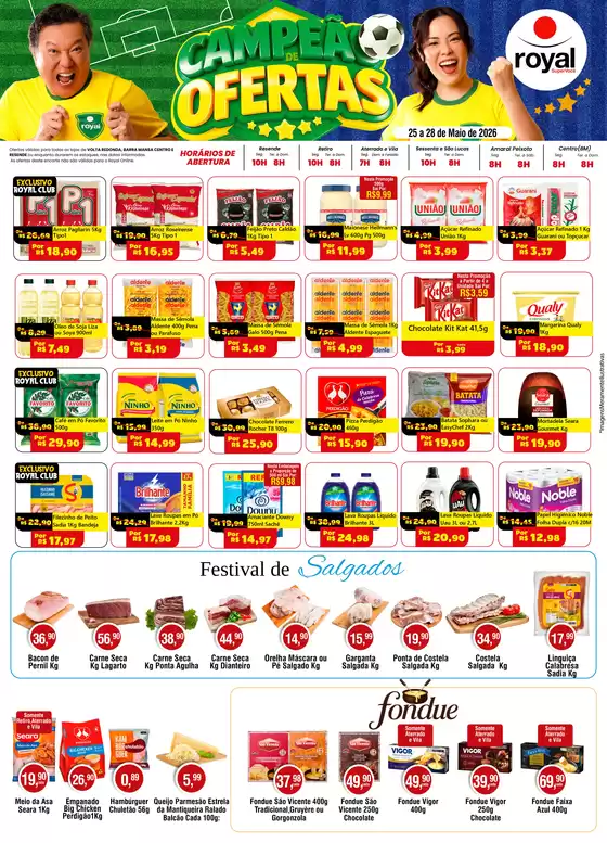 Catálogo Royal Supermercados | Descontos e promoções | 2026-05-28T00:00:00.000Z - 2026-05-28T00:00:00.000Z