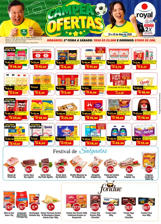 Catálogo Royal Supermercados | Pechinchas e ofertas atuais | 2026-05-28T00:00:00.000Z - 2026-05-28T00:00:00.000Z