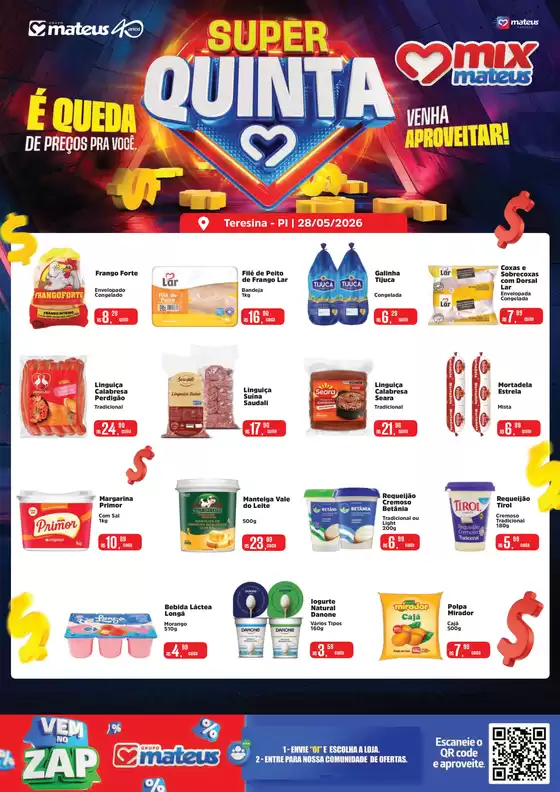 Catálogo Supermercados Mateus em Teresina | Super Quinta | 2026-05-28T00:00:00.000Z - 2026-05-28T00:00:00.000Z