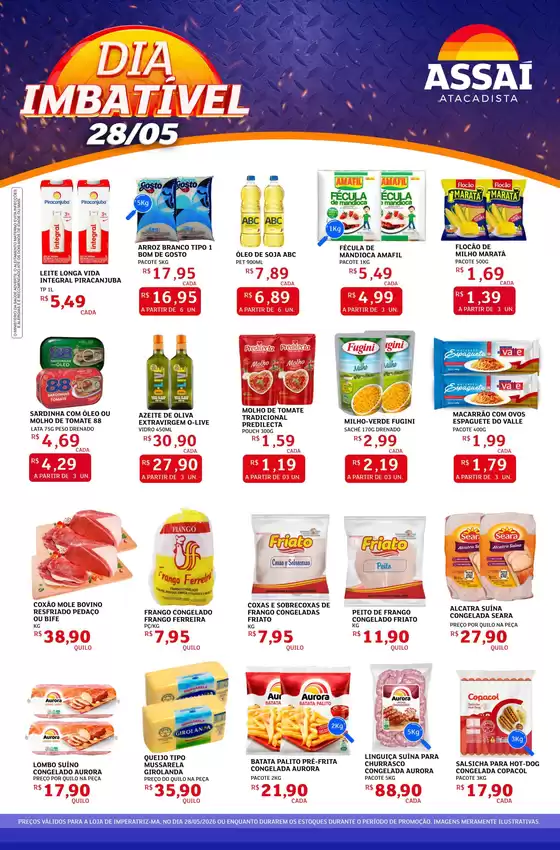 Catálogo Assaí Atacadista em Recife | Encarte Assaí Atacadista 47316-83 | 2026-05-28T00:00:00.000Z - 2026-05-28T00:00:00.000Z