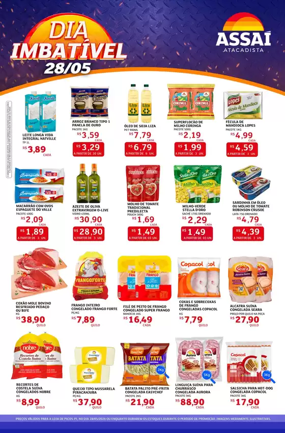 Catálogo Assaí Atacadista em Recife | Encarte Assaí Atacadista 47316-531 | 2026-05-28T00:00:00.000Z - 2026-05-28T00:00:00.000Z