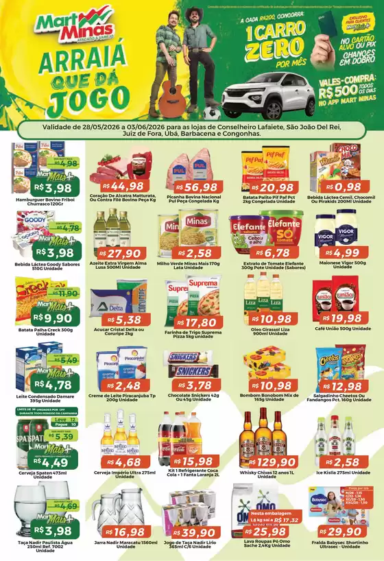 Catálogo Mart Minas | Descubra ofertas atraentes | 2026-05-28T00:00:00.000Z - 2026-06-03T00:00:00.000Z