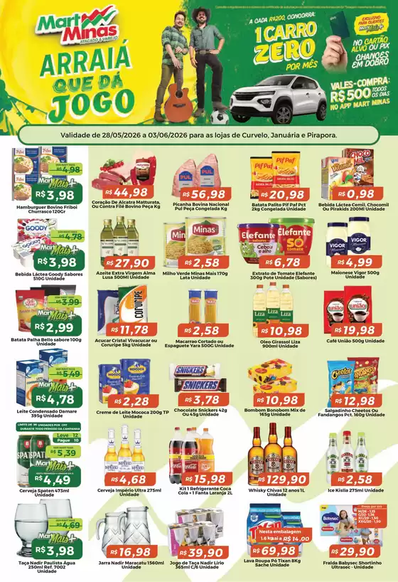 Catálogo Mart Minas | 287 CurveloJanuariaPirapora 1 | 2026-05-28T00:00:00.000Z - 2026-06-03T00:00:00.000Z