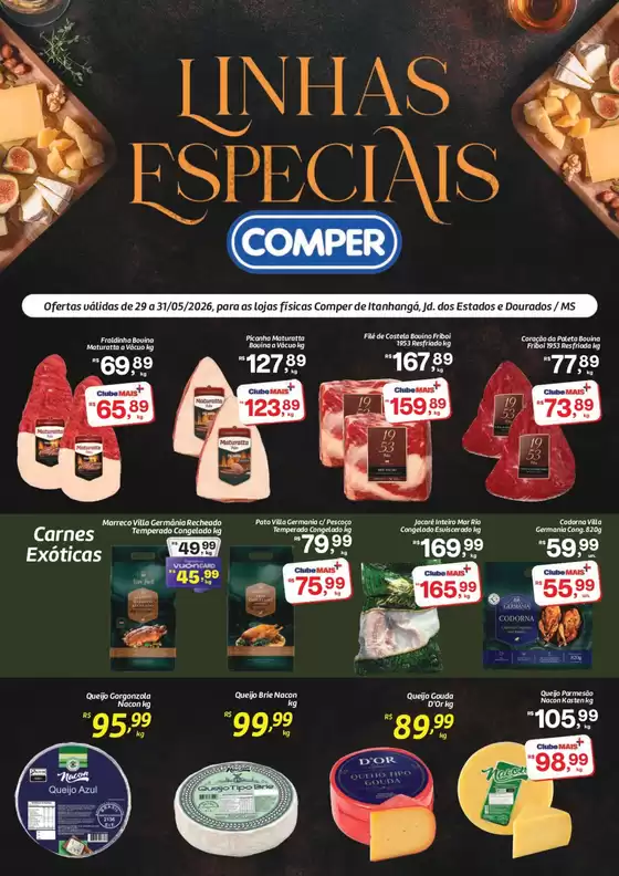 Catálogo Comper | Linhas Especiais | 2026-05-29T00:00:00.000Z - 2026-05-31T00:00:00.000Z
