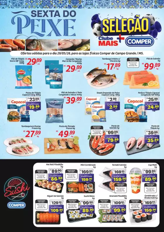 Catálogo Comper | Sexta do Peixe | 2026-05-29T00:00:00.000Z - 2026-05-29T00:00:00.000Z