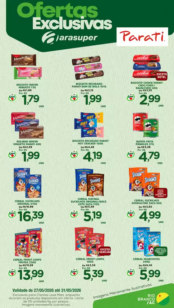 Catálogo Araújo Supermercados | OFERTA PARATI | 2026-05-27T00:00:00.000Z - 2026-05-31T00:00:00.000Z