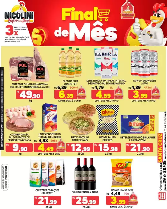 Catálogo Super Nicolini | Descubra ofertas atraentes | 2026-05-29T00:00:00.000Z - 2026-05-30T00:00:00.000Z
