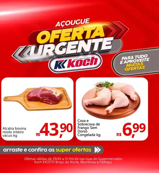 Catálogo Supermercados Koch | Pechinchas e ofertas atuais | 2026-05-29T00:00:00.000Z - 2026-05-31T00:00:00.000Z