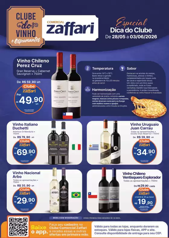 Catálogo Comercial Zaffari | CLUBE DO VINHO | 2026-05-28T00:00:00.000Z - 2026-06-03T00:00:00.000Z