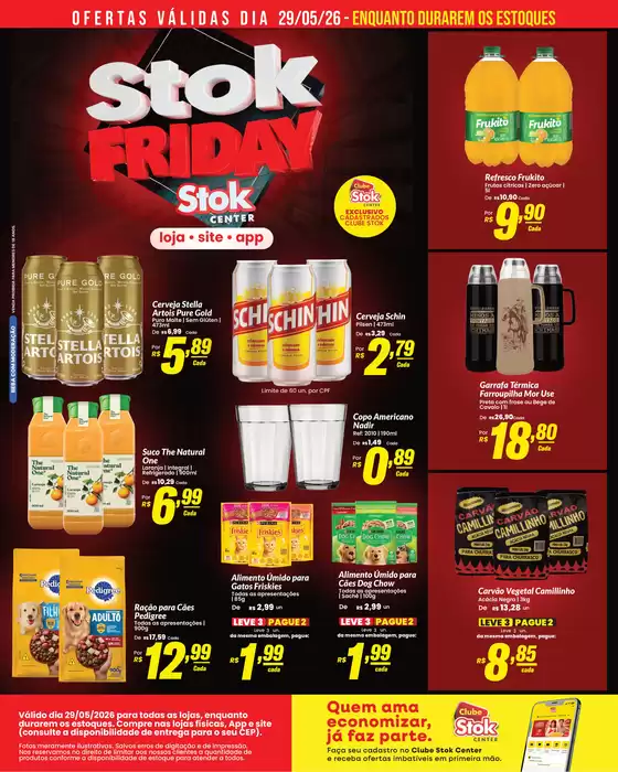 Catálogo Stok Center | Stok Friday lamina mista 3 | 2026-05-29T00:00:00.000Z - 2026-05-29T00:00:00.000Z
