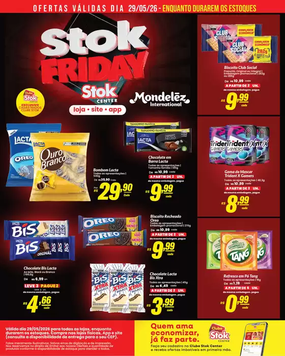 Catálogo Stok Center | Stok Friday lamina mondelez | 2026-05-29T00:00:00.000Z - 2026-05-29T00:00:00.000Z