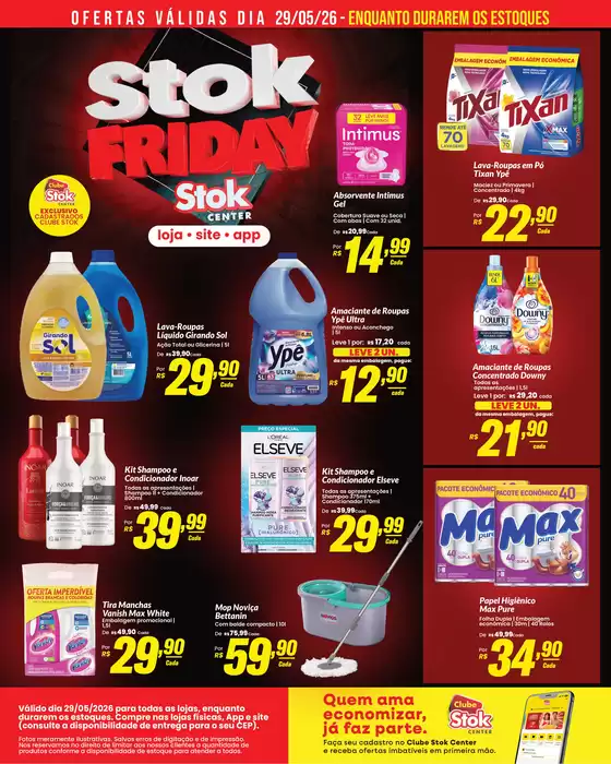 Catálogo Stok Center | Stok Friday lamina mista 1 | 2026-05-29T00:00:00.000Z - 2026-05-29T00:00:00.000Z