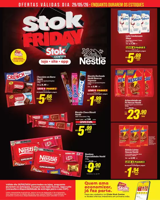 Catálogo Stok Center | Stok Friday lamina nestle | 2026-05-29T00:00:00.000Z - 2026-05-29T00:00:00.000Z