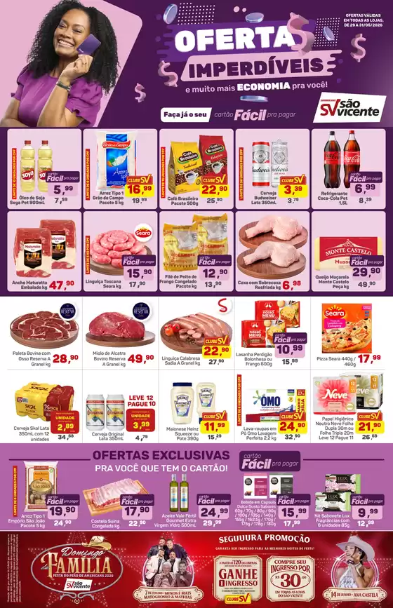 Catálogo Supermercados São Vicente | Melhores ofertas para compradores econômicos | 2026-05-29T00:00:00.000Z - 2026-05-31T00:00:00.000Z