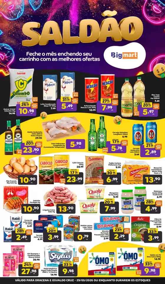 Catálogo Bigmart | Ampla seleção de ofertas | 2026-05-29T00:00:00.000Z - 2026-05-29T00:00:00.000Z