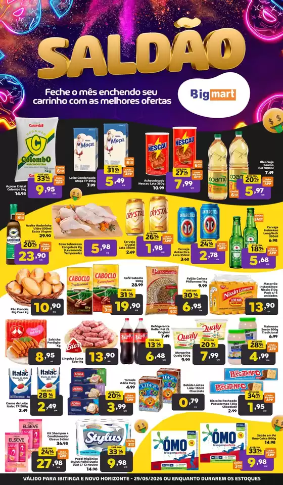 Catálogo Bigmart | Ofertas exclusivas para nossos clientes | 2026-05-29T00:00:00.000Z - 2026-05-29T00:00:00.000Z