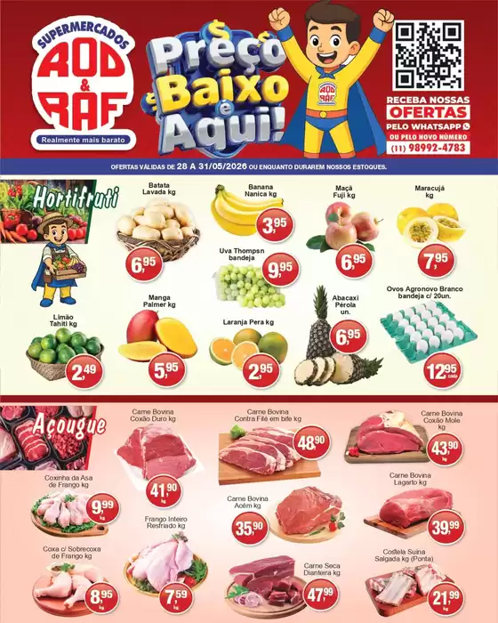 Catálogo Supermercados Rod e Raf | Encarte Supermercados Rod e Raf | 2026-05-28T00:00:00.000Z - 2026-05-31T00:00:00.000Z