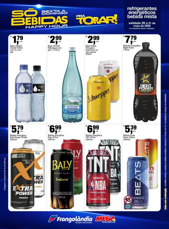 Catálogo Super Frangolândia | Ofertas especiais atraentes para todos | 2026-05-29T00:00:00.000Z - 2026-05-31T00:00:00.000Z