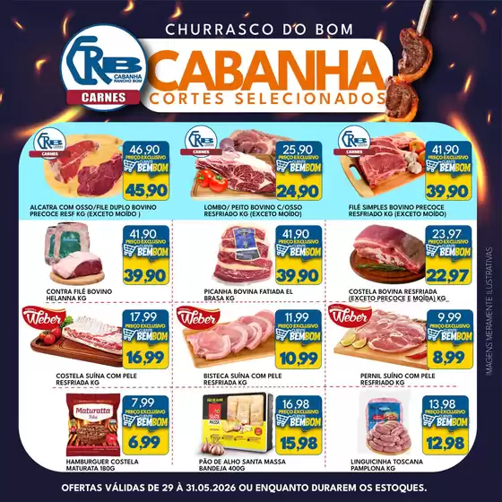 Catálogo Rancho Bom Supermercados | Melhores ofertas para todos os clientes | 2026-05-29T00:00:00.000Z - 2026-05-31T00:00:00.000Z