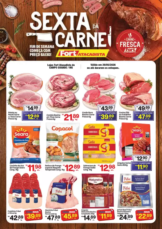 Catálogo Fort Atacadista | MS Fort 6ª da Carne 29 MAI 26 | 2026-05-29T00:00:00.000Z - 2026-05-29T00:00:00.000Z