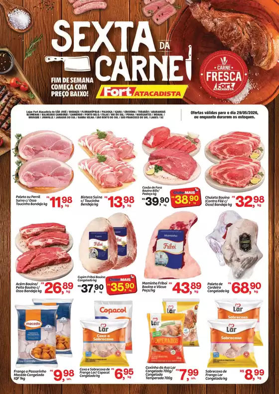 Catálogo Fort Atacadista | SC Fort 6 da Carne 29 MAI 26 Regional | 2026-05-29T00:00:00.000Z - 2026-05-29T00:00:00.000Z