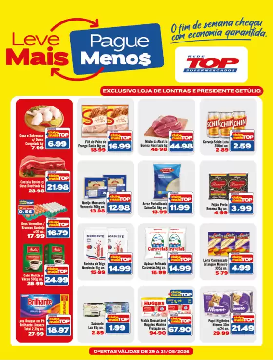 Catálogo Rede Top | Melhores ofertas para todos os caçadores de pechinchas | 2026-05-29T00:00:00.000Z - 2026-05-31T00:00:00.000Z