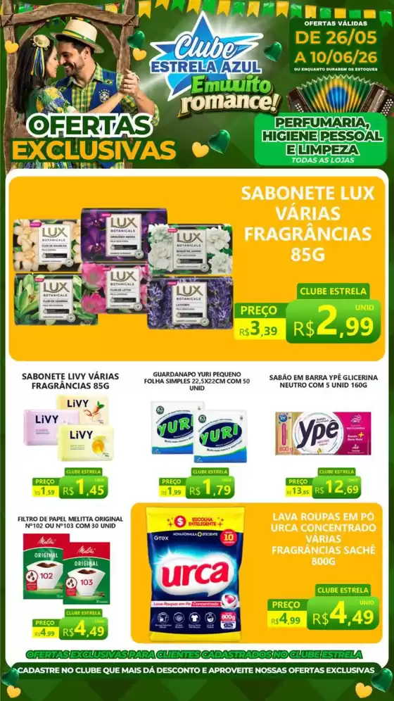 Catálogo Supermercado Estrela Azul | Nossas melhores ofertas para você | 2026-05-26T00:00:00.000Z - 2026-06-10T00:00:00.000Z