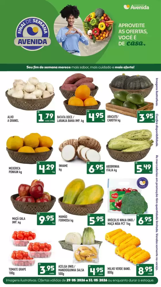 Catálogo Supermercados Avenida | Ótima oferta para caçadores de pechinchas | 2026-05-29T00:00:00.000Z - 2026-05-31T00:00:00.000Z
