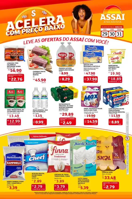 Catálogo Assaí Atacadista | Encarte Assaí Atacadista 47413-669 | 2026-05-29T00:00:00.000Z - 2026-05-31T00:00:00.000Z