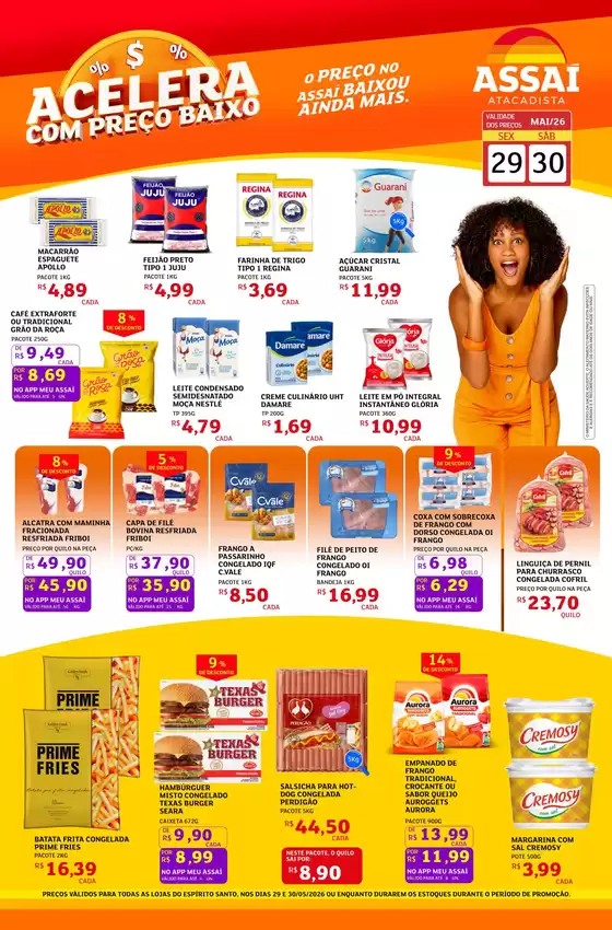 Catálogo Assaí Atacadista | Encarte Assaí Atacadista 46660 | 2026-05-29T00:00:00.000Z - 2026-05-30T00:00:00.000Z