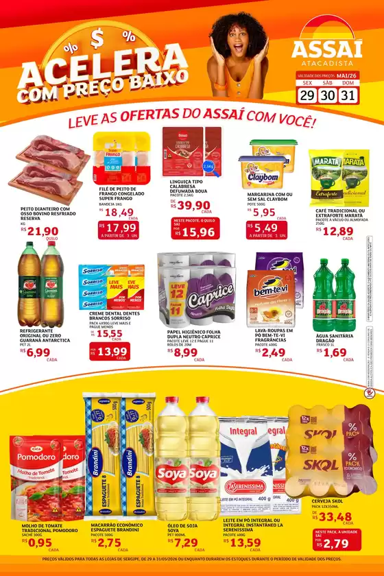 Catálogo Assaí Atacadista | Encarte Assaí Atacadista 47413-668 | 2026-05-29T00:00:00.000Z - 2026-05-31T00:00:00.000Z