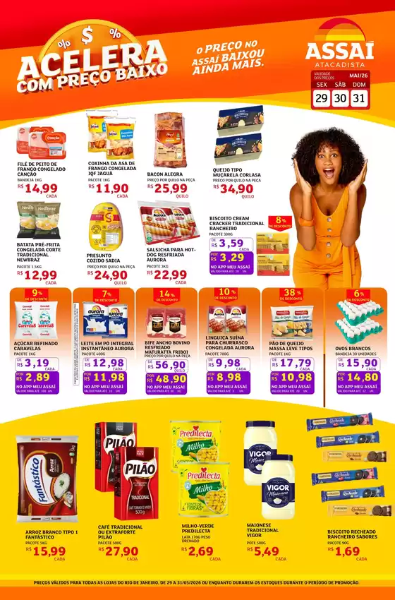Catálogo Assaí Atacadista | Encarte Assaí Atacadista 46685 | 2026-05-29T00:00:00.000Z - 2026-05-31T00:00:00.000Z