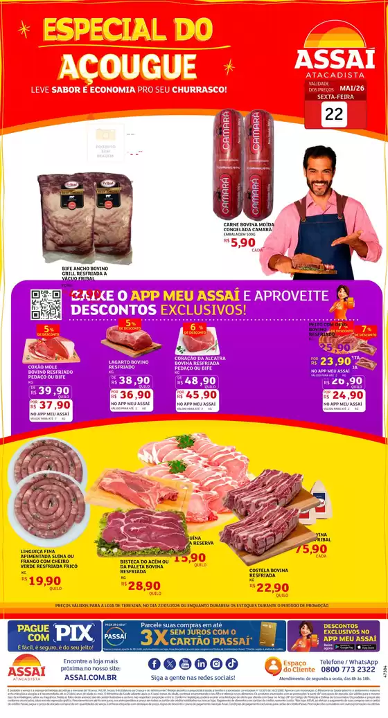 Catálogo Assaí Atacadista | Encarte Assaí Atacadista 47818-693 | 2026-05-29T00:00:00.000Z - 2026-05-29T00:00:00.000Z