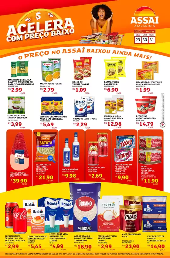 Catálogo Assaí Atacadista | Encarte Assaí Atacadista 46787 | 2026-05-29T00:00:00.000Z - 2026-05-31T00:00:00.000Z