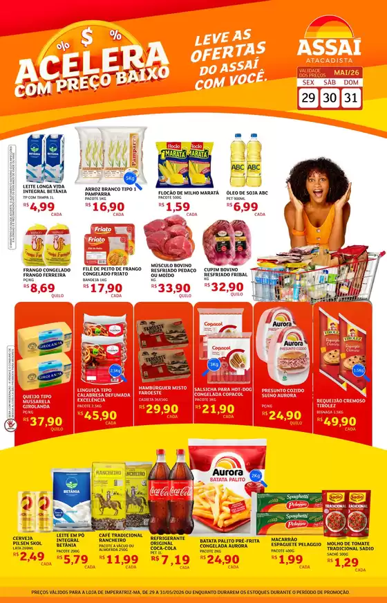 Catálogo Assaí Atacadista | Encarte Assaí Atacadista 47303-83 | 2026-05-29T00:00:00.000Z - 2026-05-31T00:00:00.000Z