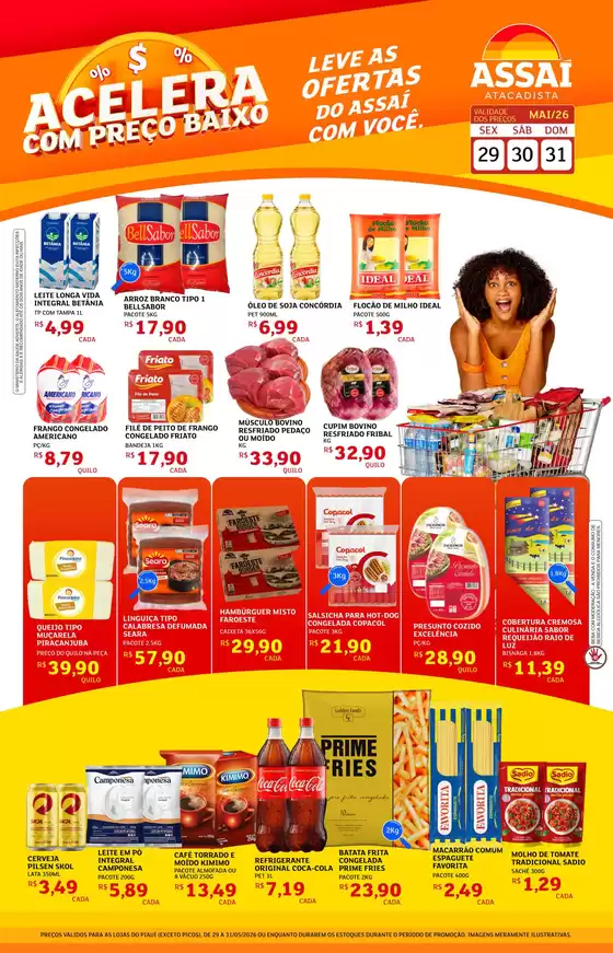 Catálogo Assaí Atacadista | Encarte Assaí Atacadista 47303-532 | 2026-05-29T00:00:00.000Z - 2026-05-31T00:00:00.000Z
