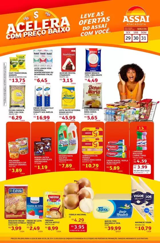 Catálogo Assaí Atacadista | Encarte Assaí Atacadista 47667-73 | 2026-05-29T00:00:00.000Z - 2026-05-31T00:00:00.000Z